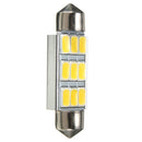 Car Dome 5630 SMD 9 LED Bulb Light Interior Festoon 42MM Warm White