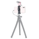 Ulanzi ST-02L Phone Tripod Mount Quick Release Alloy Phone Holder with Cold Shoe