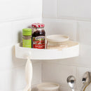Jordan&Judy Kitchen Bathroom Storage Rack Corner Storage Drain Shelf Organizer Holder Stand Multi-function Strong Bearing