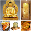 10Pcs Sheets Gold Foil 24K Gold Leaf Foil Sheets 4.33x4.33cm