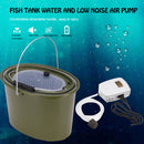 Portable Fishing Water Pail Camping Bucket Travel Hunting Barrel Fishing Bucket
