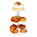 3 Tier Acrylic Cake Stand Storage Rack Dessert Display Holder Wedding Party Decorations