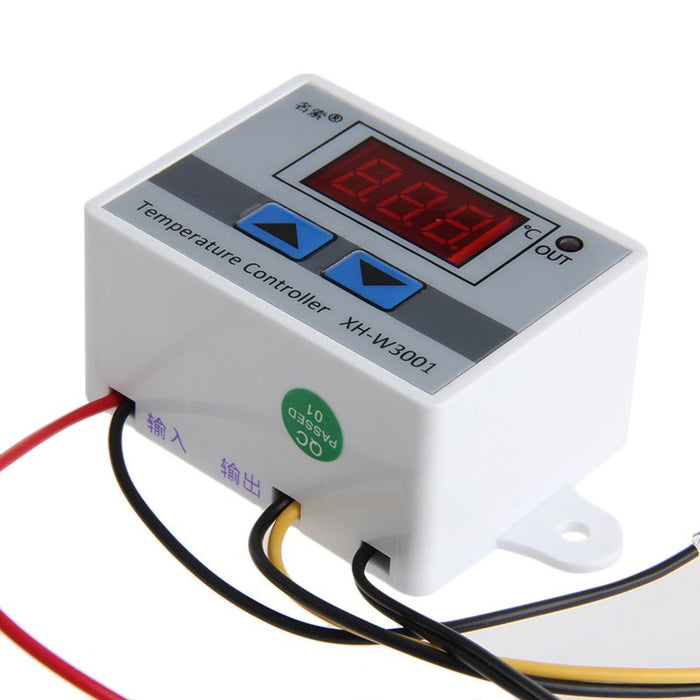 XH-W3001 220V 10A Digital LED Temperature Controller Thermostat Control Switch Probe
