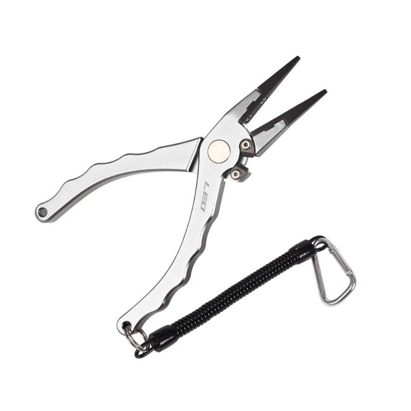 LEO 17/20cm Multifunction Fishing Pliers Hardware Fish Grip Clamp Fishing Tool With Storage Bag