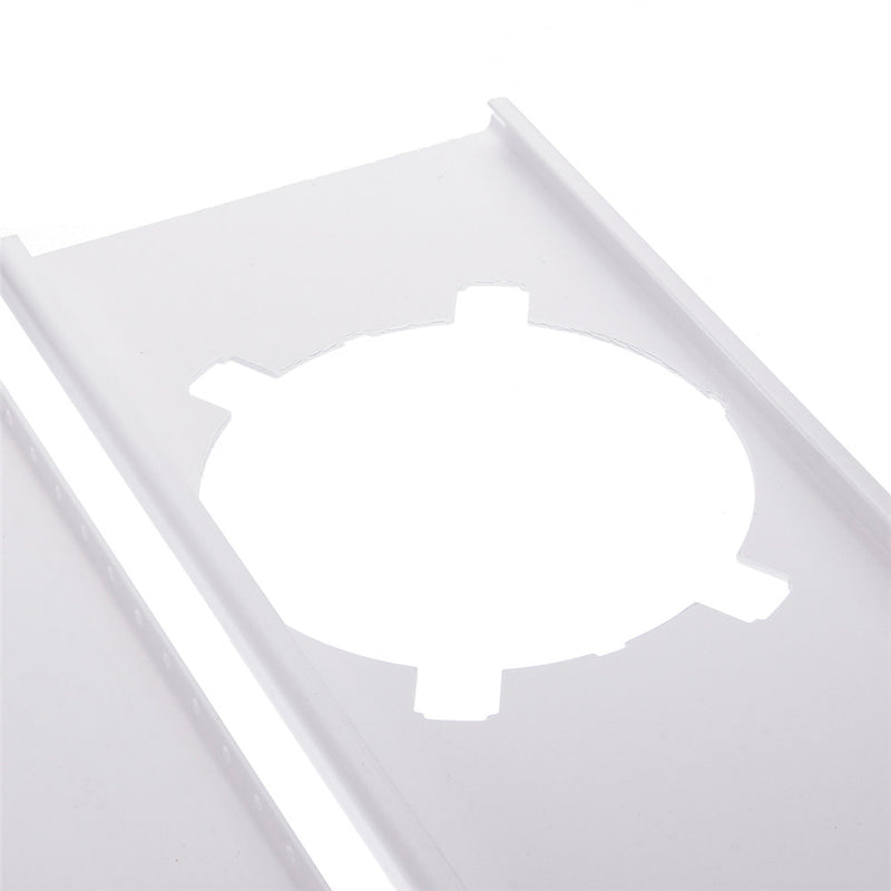 2Pcs Adjustable Window Kit Plate Air Conditioner Exhaust Hose Kit For Midea Portable Air Conditioner