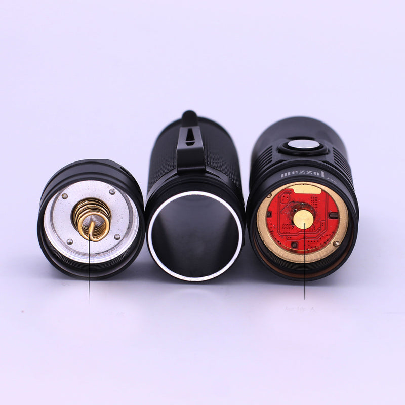Mezzol X8R-A XPH35 1700Lumen USB Rechargeable Flashlight 18650/21700 Flashlight