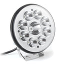 5 inch 9V-32V 80W 12V 9 LED Work Light Spot Round Driving Fog Lamp Motorcycle Offroad ATV 4WD