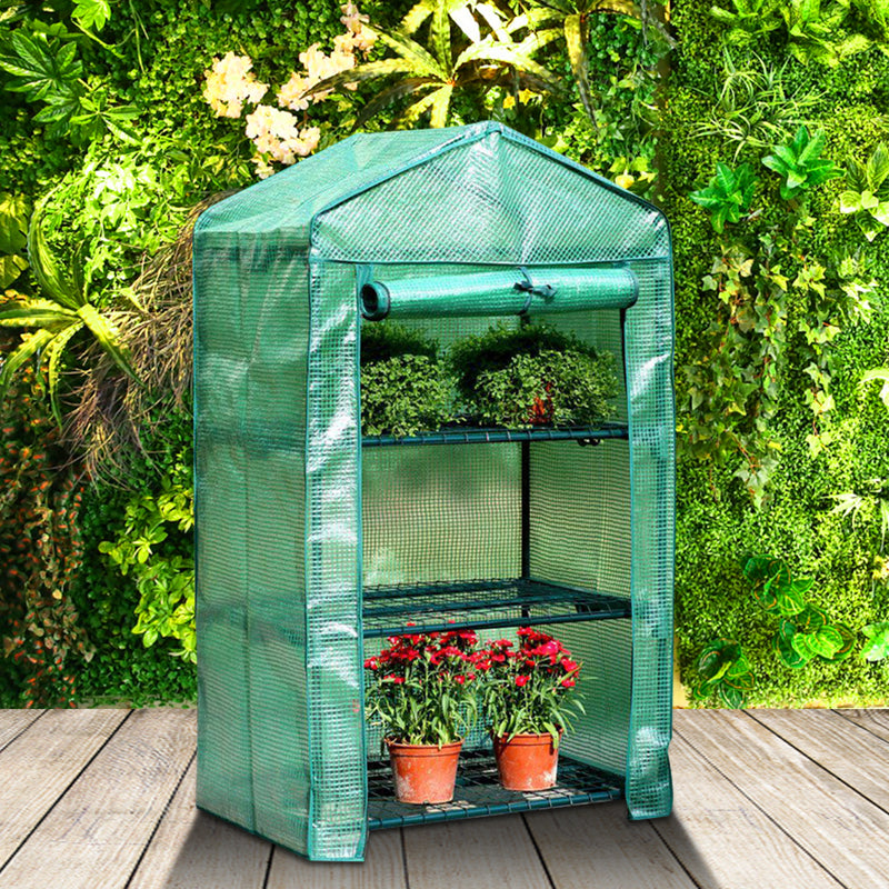 Roof Garden Greenhouse Cover Durable House Flower Plant Warm Shelf Shed Planting Grow Box PVC