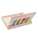 Wooden Teaching Training Early Educational Puzzle Baby Kids Toys Enlightenment Logic Thinking Orientation Training