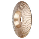 Drillpro 110mm Tungsten Carbide Wood Shaping Disc Carving Disc 16mm Bore Sanding Grinder Wheel for 100 115 Angle Grinder