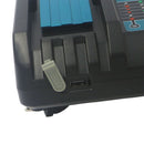 DC18RF 100-240V LCD Battery Charger USB Connection for Makita 14.4V/18V Li-ion Battery