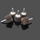 1PC 15-80mm Sandpaper Grinding Polishing Wheel 80 Grit Abrasive Head For Rotary Tools