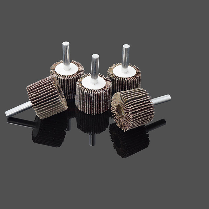 1PC 15-80mm Sandpaper Grinding Polishing Wheel 80 Grit Abrasive Head For Rotary Tools