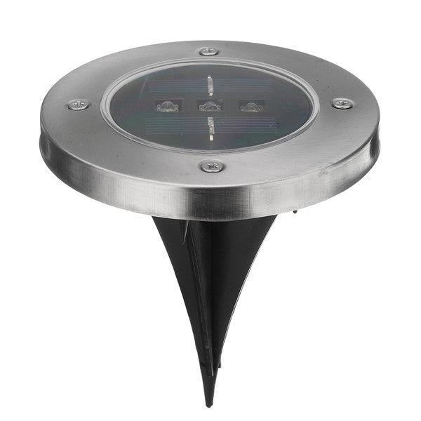 Solar Powered-led lamp Stainless Steel In Ground light for Outdooors Garden Path Deck