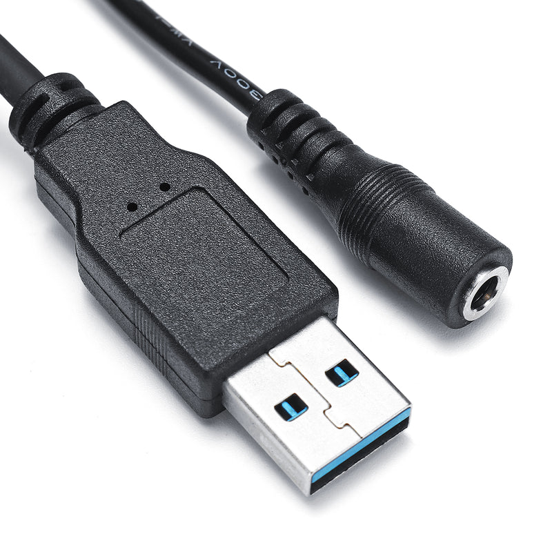 Mount In Desk Powered 4 Port USB 3.0 HUB Charging Adapter Cable Organizer