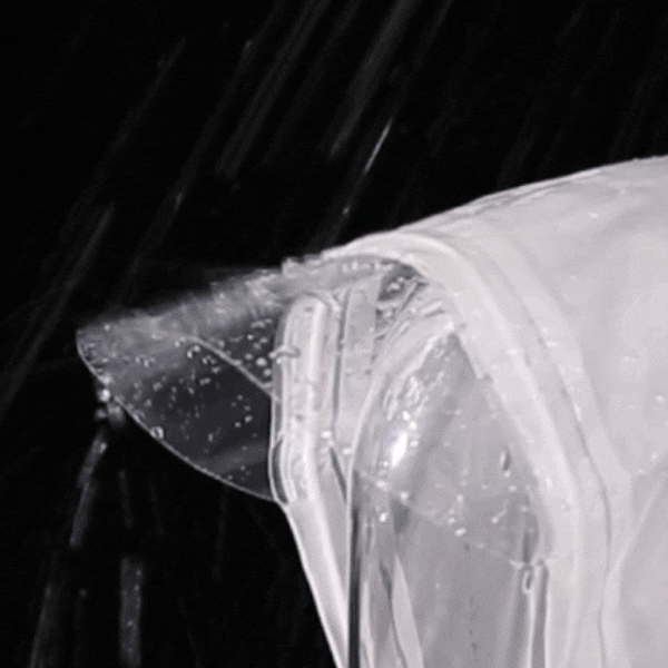 Zenph Portable EVA Folding Raincoat Ultralight Waterproof Rainwear Hood Sleeves Poncho Outdoor Camping from xiaomi youpin