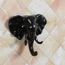 Elephant Head Self Adhesive Home Wall Door Hooks Hanger Bag Keys Strong Sticky Holder