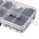 Suleve M3NH1 M3 Nylon Screw Black Hex Screw Nut Nylon PCB Standoff Assortment Kit 300pcs