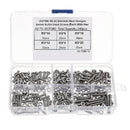 Suleve M3SH2 M3 Stainless Steel Hex Socket Button Head Cap Screw Bolts Nuts Assortment 240pcs