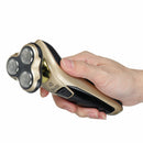 3 in 1 Multipurpose 4D Electric Shaver Rechargeable Low Noise Wet Dry Shaver Razor Beard Hair Removal Machine