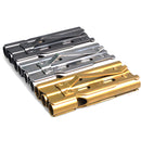 IPRee Outdoor Three Tube 150db Whistle Camping Survival Stainless Steel Apito Sounder With Clip