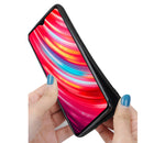 Bakeey Luxury Fabric Splice Soft Silicone Edge Shockproof Protective Case For Xiaomi Redmi Note 8