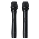 V-2 2 Channel VHF Wireless Dual Handheld Microphone System