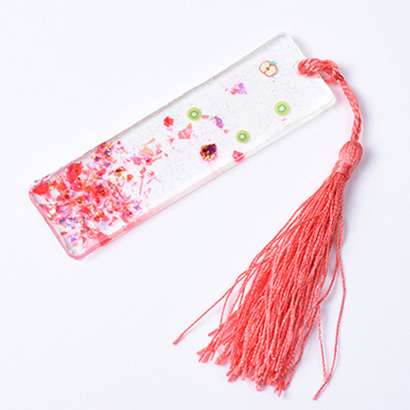 2Pcs Rectangle Silicone Mold Mould for Epoxy Resin Jewelry Bookmark DIY Craft