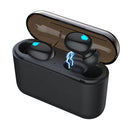 Portable True Wireless TWS Single Earbuds bluetooth 5.0 Stereo In-ear Sport Earphone With Mic for Smartphones