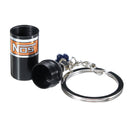 Motorcycle  Key Ring Metal Pendant Key Chain Deduction Scooters Modified Accessories