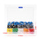 Excellway 800 PCS Connectors Terminal with Adjusting Ratchet Crimping Pliers Crimper Tool Kit