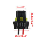 880 881 889 Female Adapter Wiring Harness Sockets Wire For Driving Fog Lights