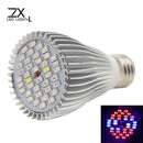 ZX 30W E27 Full Spectrum 40 LED Plant Grow Lamp Bulb Garden Greenhouse Plant Seedling Light