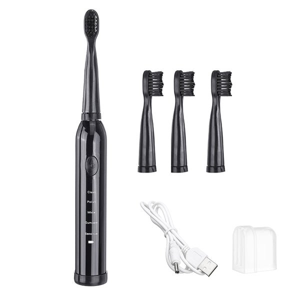 Sonic Electric Toothbrush USB Rechargeable 5 Modes Timing Toothbrush IPX7 Oral Care