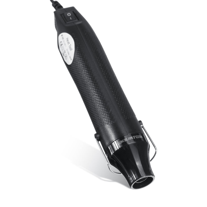 220V 200C/390F Soft Clay Hot Air G un Heat Shrinkable Sheet Setting Tool Rubber Stamp DIY Tool Thermal Blower UK Plug