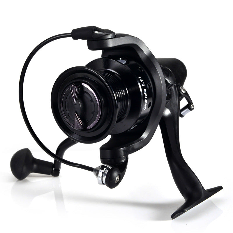ZANLURE 12+1BB 5.1:1 Carp Fishing Feeder Reel 5000 6000 Metal Spool Reels Left Right Sea Fishing