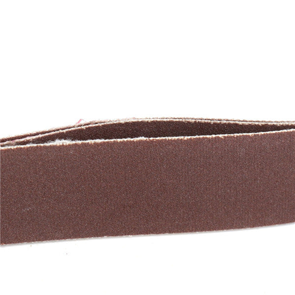 3pcs 762x25mm 240 Grit AL Oxide Abrasive Sanding Belts for Wood Grinding Work