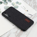 Bakeey Luxury Fabric Splice Soft Silicone Edge Shockproof Protective Case For Xiaomi Mi9 SE