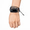 Leather Bracelet Replacement Wrist Strap for Xiaomi Mi Band 2 Smart Wristband