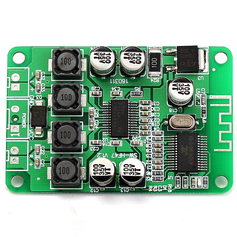 SANWU TPA3110 DC 10V-25V 2x15W Dual Channel Wireless bluetooth Audio Power Amplifier Board