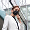 Xiaomi Purely Fresh Air Mask PM2.5 Filter Anti-Pollution Respirator USB Rechargeable 3 Modes Wind Speed Anti Dust Breathing Face Mask For Sport Cycling Camping Travel From Xiaomi Youpin