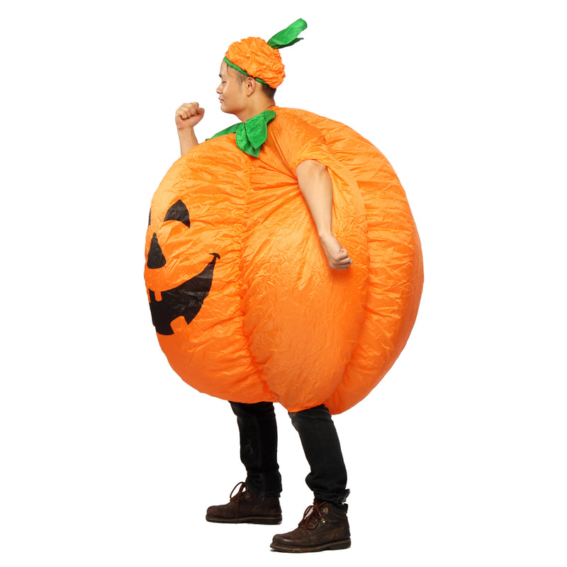 Halloween Pumpkin Inflatable Clothes With Blower Party Cosplay Tools Tops
