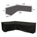 L Shape Sofa Cover Patio Garden Furniture Waterproof Anti UV Protector 320x320cm
