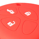 3-Button Silicone Remote Key Cover Fob Case for Toyota Avensis RAV4 Scion