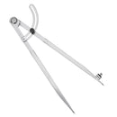 300mm Length Carbon Steel Wing Divider Pencil Marking Compass Circle Maker Adjustable Scriber