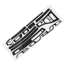 5D Reflective Carbon Fiber Interior Decal Car Moulding Trim Strip Full Kit Sitcker For BMW E90 E92 E93 2015 - 2013