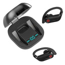 Q62 TWS bluetooth 5.0 Wireless Stereo Hanging Earphone Three Power Display Volume Control Sports Headphones for Xiaomi