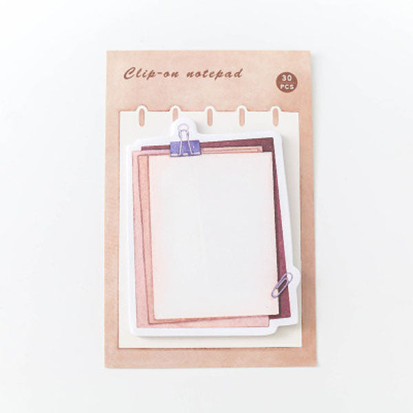 Japanese Stationery Creative Stick Notes Retro Notebook Message Post 10 Pcs