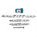Drillpro 5pcs Magnetic PH2 Screwdriver Bit Set with Removable Magnetizer Ring