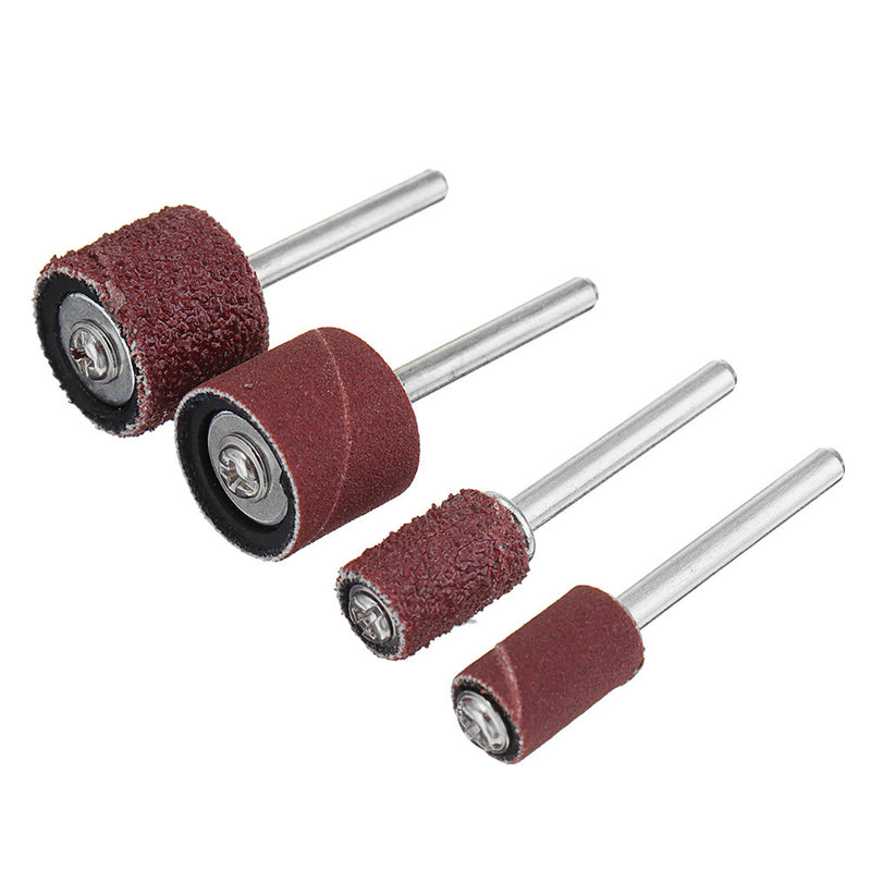 115Pcs 60 120 320 Grit Sanding Band Sanding Drum Sleeve Set Abrasive Tools